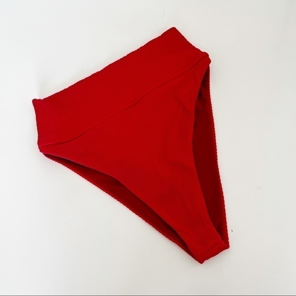 Beach Riot Red Bikini Bottom - Picture 4 of 10